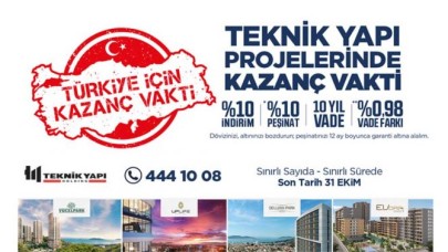 Teknik Yapı'da Kazanç Vakti...