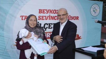 Beykoz Çavuşbaşı Mahallesi'nde Tapu Heyecanı