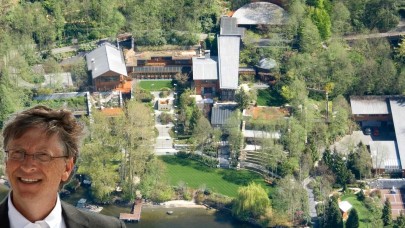 İşte Bill Gates’in 63,2 Milyon Dolarlık Evi