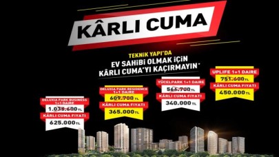 Teknik Yapı'dan Karlı Cuma Fırsatı