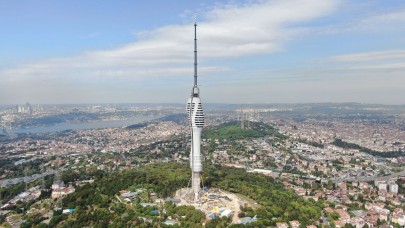 Çamlıca Kulesi'nin İnşaatında Sona Gelindi