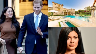 Prens Harry ve Meghan Markle Kylie Jenner'ın Malibu'daki Evine Talip Oldu