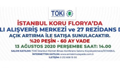 Koru Florya’daki Alışveriş Merkezi ve 27 Daire Satışa Sunuldu