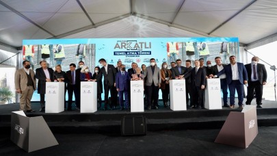 KİPTAŞ Pendik Arkatlı Evler Projesi'nde Temel Atıldı