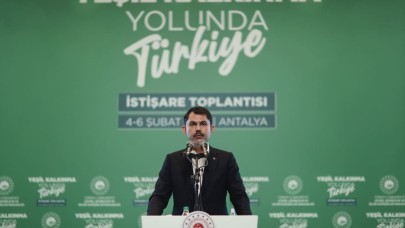 Bakan Kurum, ''Yeşil Kalkınma Yolunda Türkiye'' Sonuç Bildirgesi'ni Açıkladı