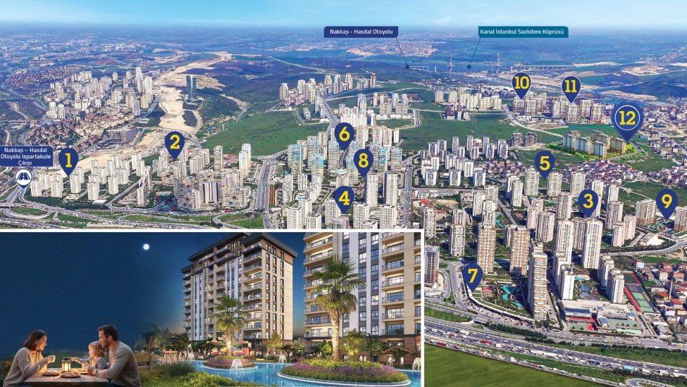 İhlas Gayrimenkul’ün Ispartakule’deki projesi Bizim Evler 12 satışa çıktı