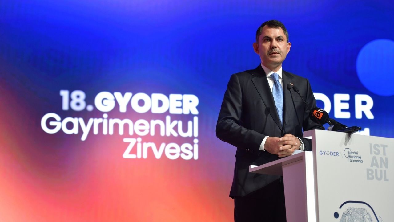 Murat Kurum 18. GYODER Gayrimenkul Zirvesi 